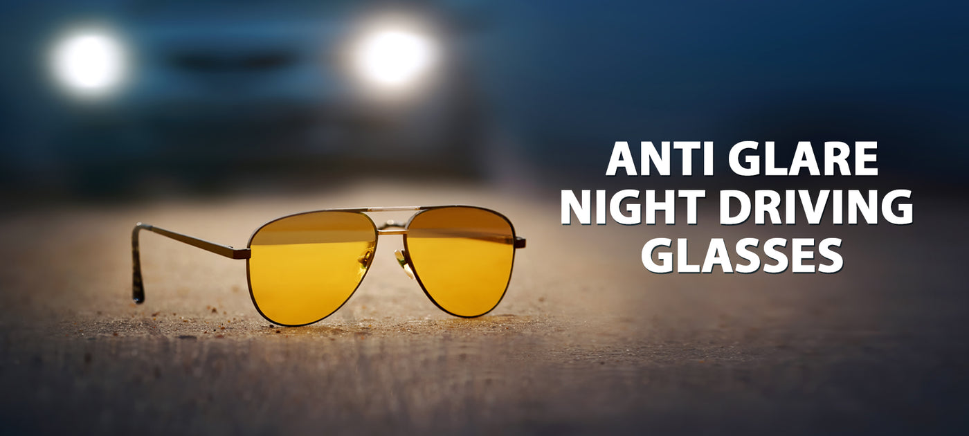Anti-glare Night Driving Prescription Glasses