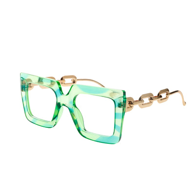 Frank Acetate Rectangle Glasses