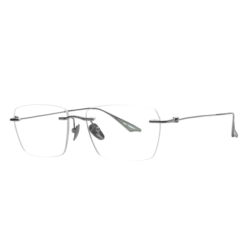 Thaddeus Titanium Rimless Glasses