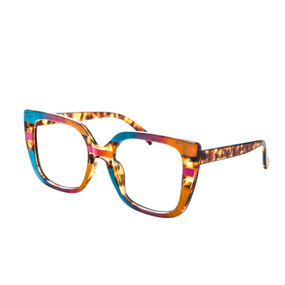 Emily Acetate Geometric Glasses