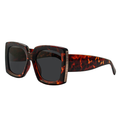 Elia Acetate Rectangle Sunglasses