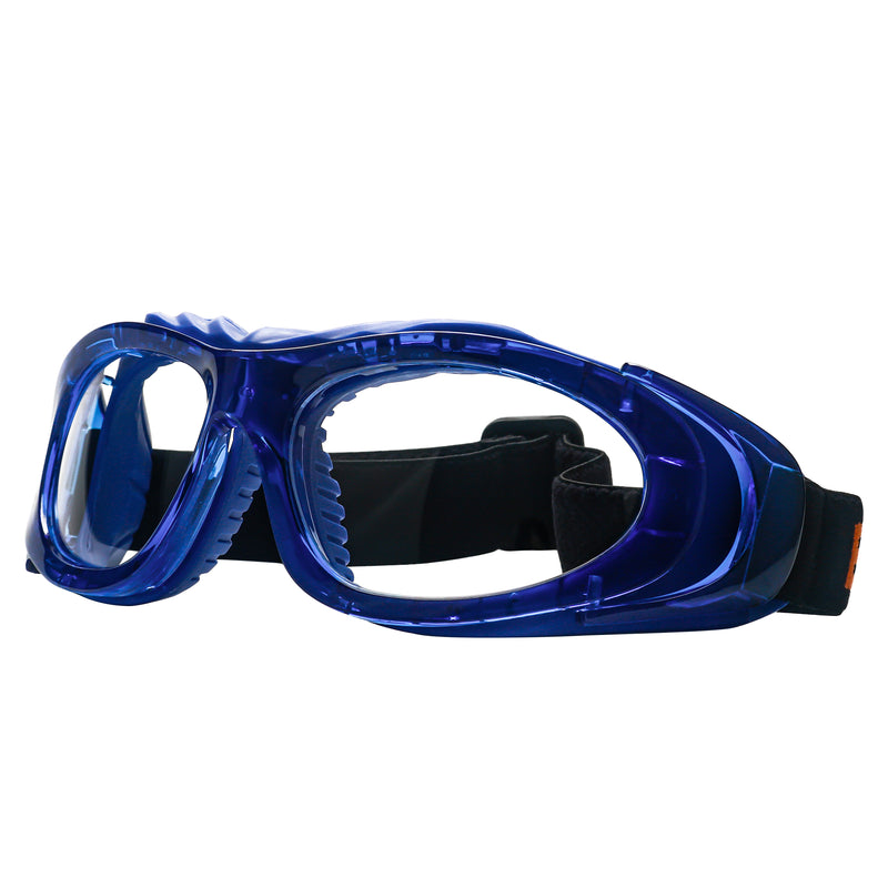 Ledger Rectangle Acetate Basketball Glasses