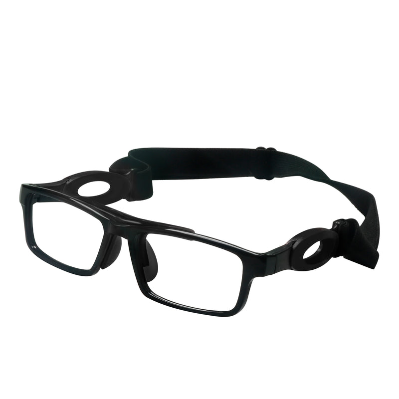 Nolan Rectangle Acetate Basketball Glasses