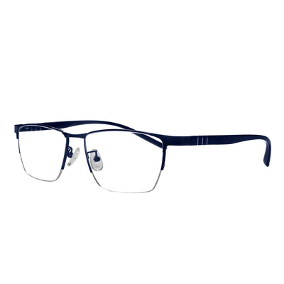 Jasper Rectangle Rimless Glasses