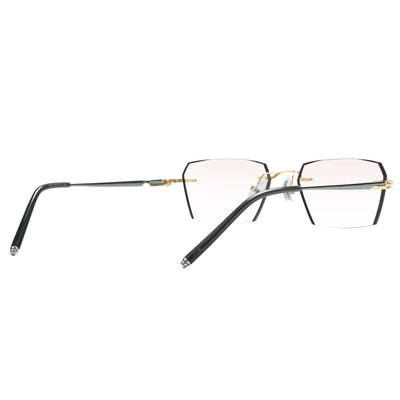 Eiden Geometric  Rimless Glasses