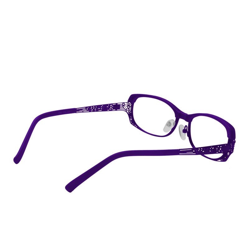 Janet Rectangle Metal Eyeglasses