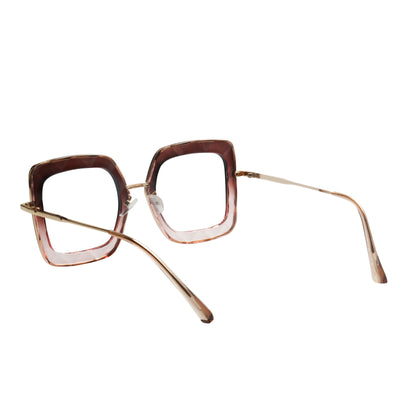 Emeri Geometric Full frame Acetate Eyeglasses