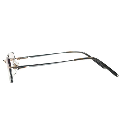 Eiden Geometric  Rimless Glasses