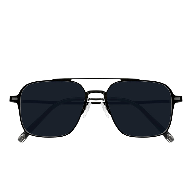 Beckham Acetate Rectangle Magnetic Clip on Glasses