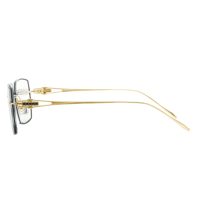 Brendan Rectangle Rimless Glasses