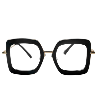 Emeri Geometric Full frame Acetate Eyeglasses