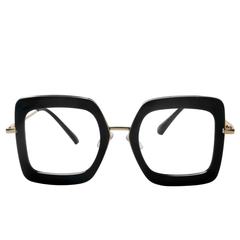 Emeri Geometric Full frame Acetate Eyeglasses