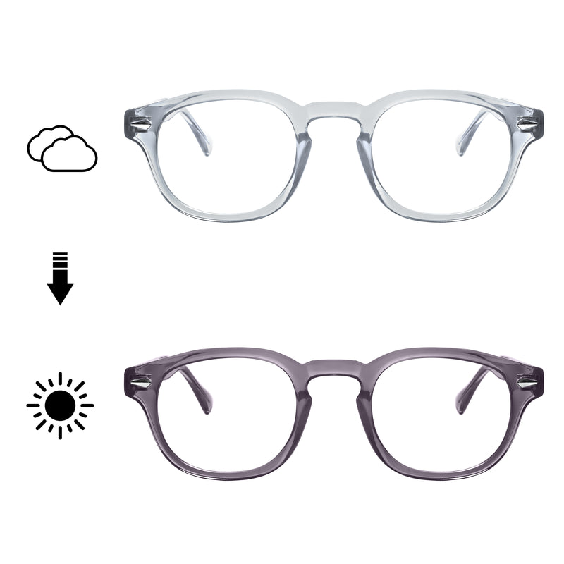 Ila Rectangle Transition Eyeglasses