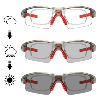 Zavier Prescription photochromic cycling Glasses