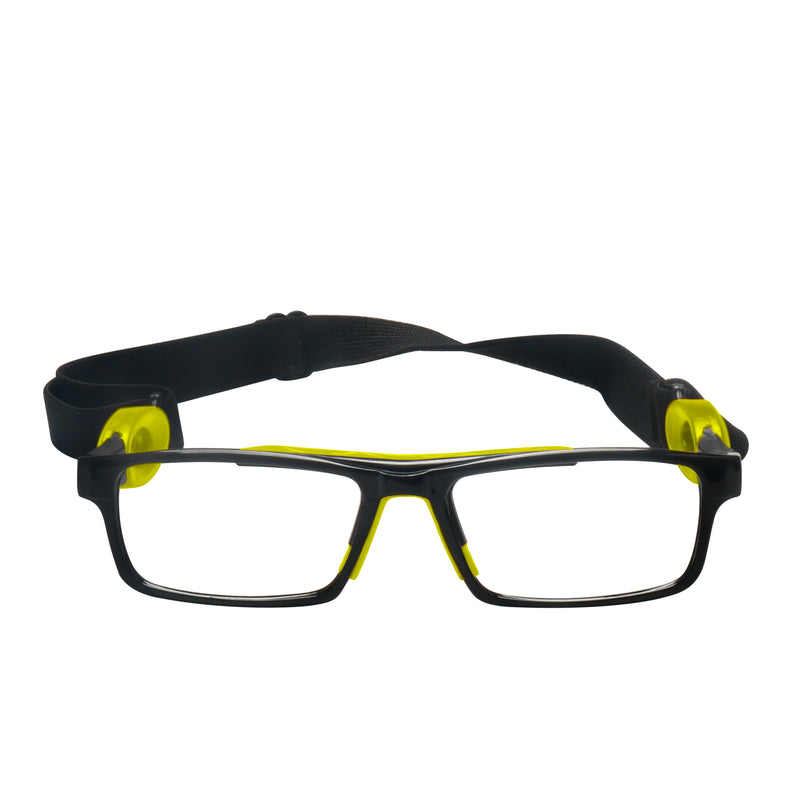 Nolan Rectangle Acetate Basketball Glasses