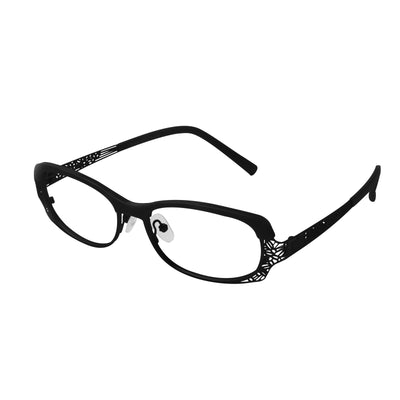 Janet Rectangle Metal Eyeglasses