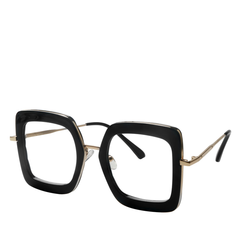 Emeri Geometric Full frame Acetate Eyeglasses