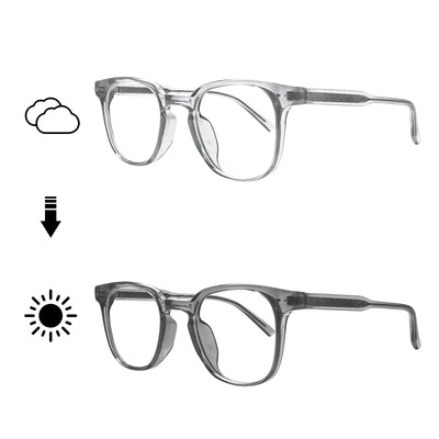 Jazmin Rectangle Transition Eyeglasses