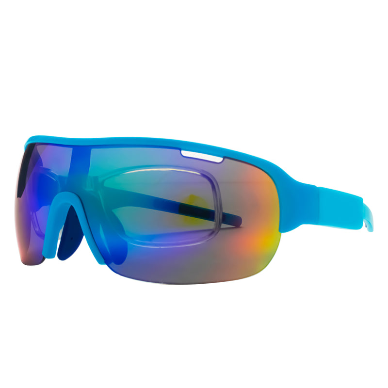 Jorge Rectangle Acetate Prescription Cycling Sport Sunglasses Kit