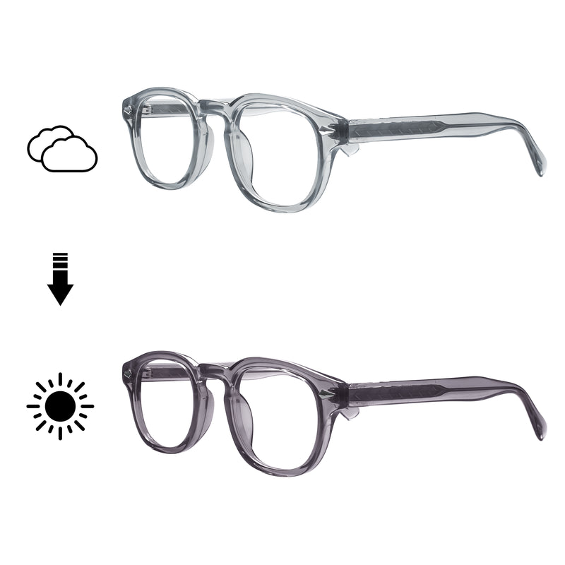 Ila Rectangle Transition Eyeglasses