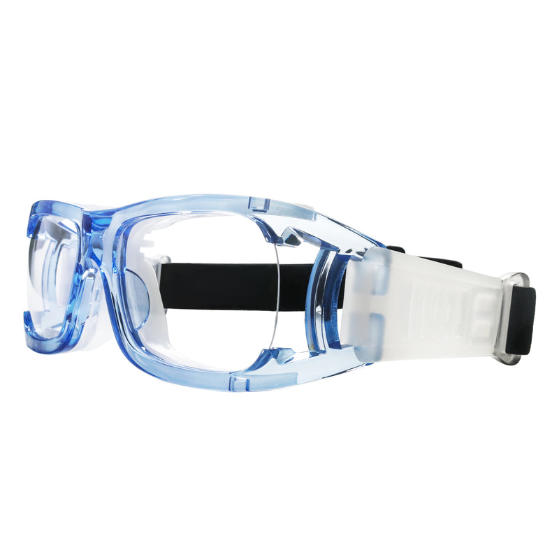 Bellamy Rectangle Acetate Basketball Glasses