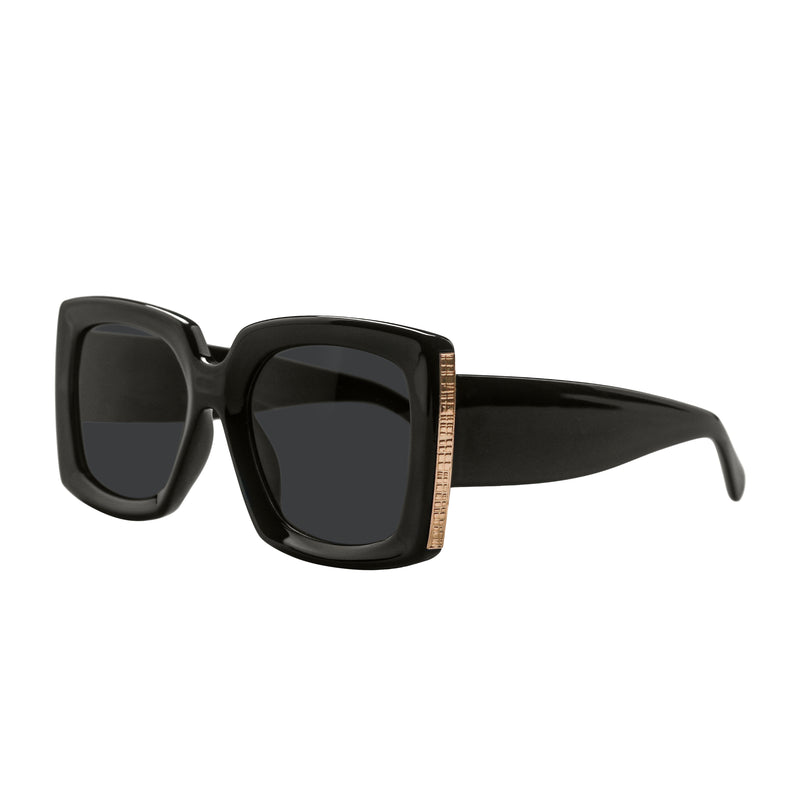 Elia Acetate Rectangle Sunglasses