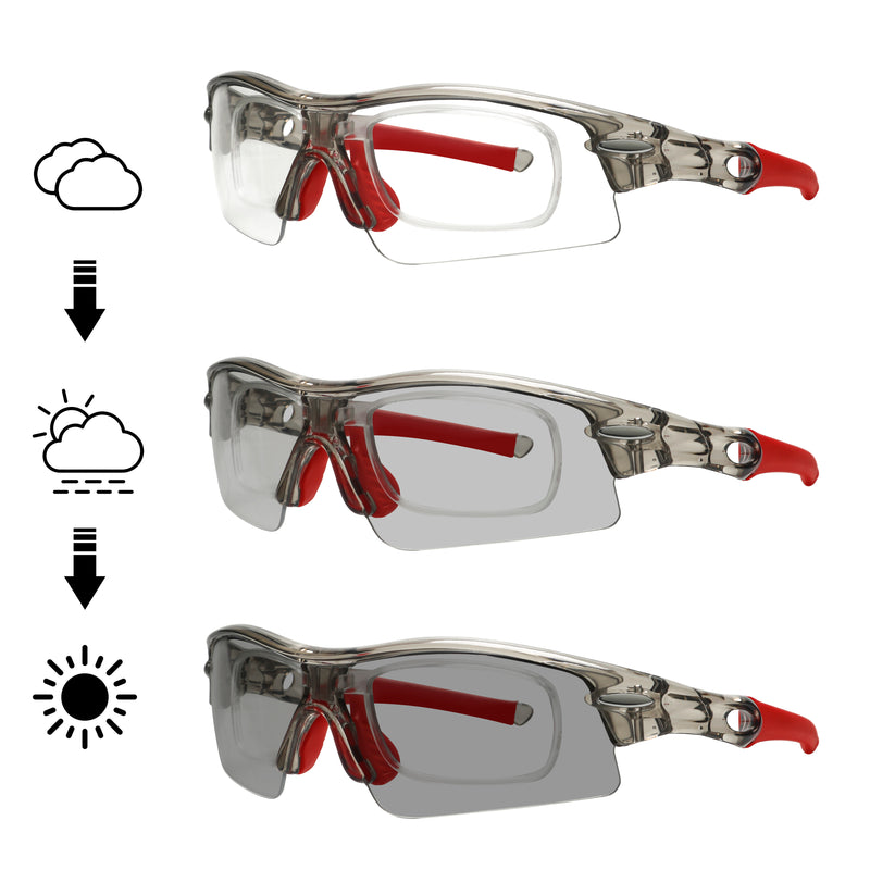 Zavier Prescription photochromic cycling Glasses