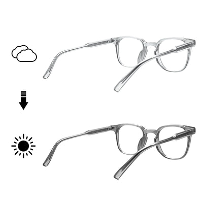 Jazmin Rectangle Transition Eyeglasses