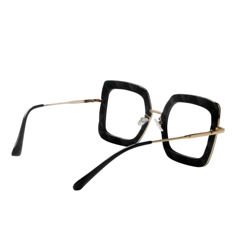 Emeri Geometric Full frame Acetate Eyeglasses