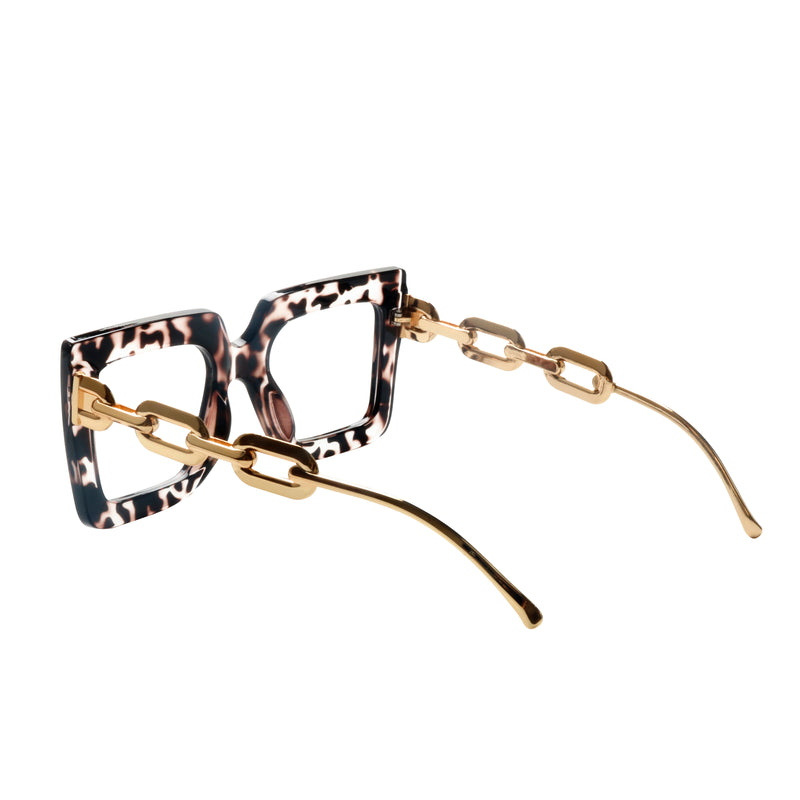 Frank Acetate Rectangle Glasses