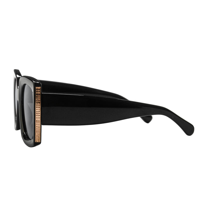 Elia Acetate Rectangle Sunglasses