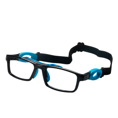 Nolan Rectangle Acetate Basketball Glasses