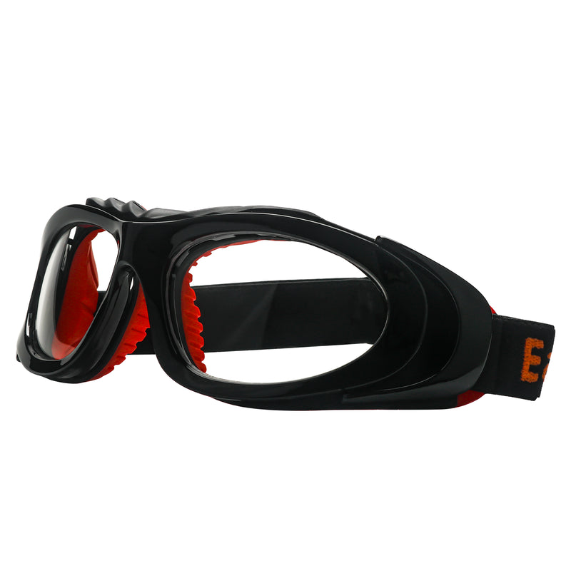 Ledger Rectangle Acetate Basketball Glasses