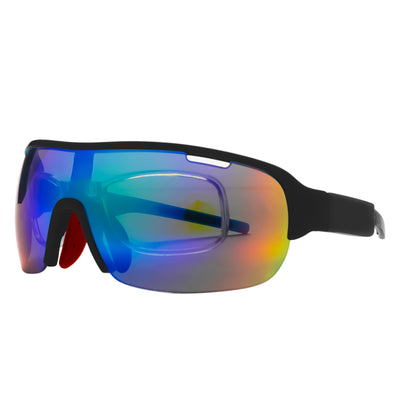 Jorge Rectangle Acetate Prescription Cycling Sport Sunglasses Kit