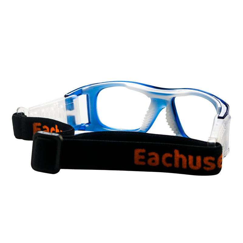 Zev Rectangle Acetate Basketball Glasses