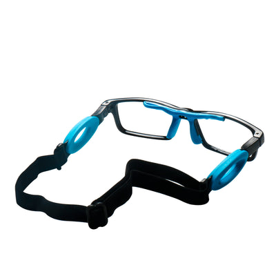 Nolan Rectangle Acetate Basketball Glasses