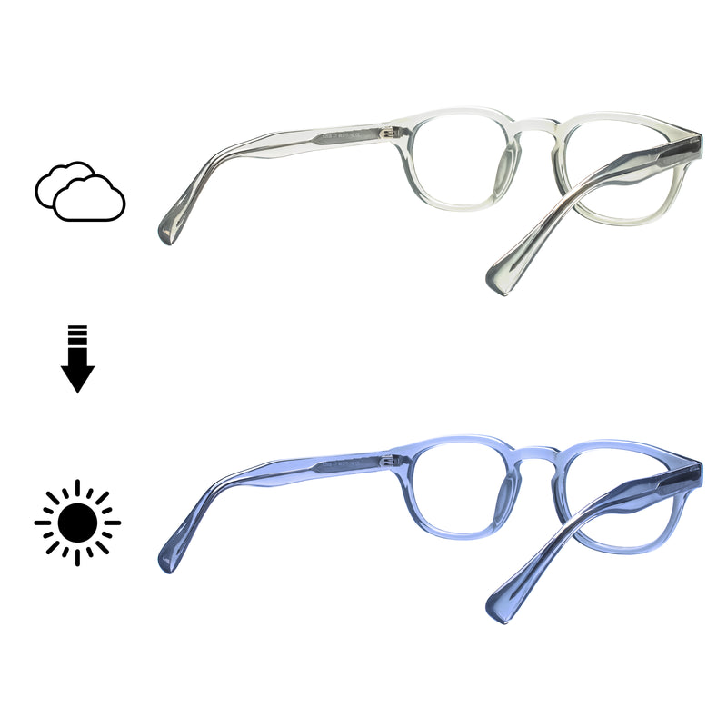 Ila Rectangle Transition Eyeglasses