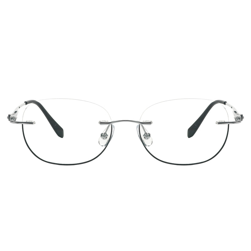 Yahya Oval Rimeless  Glasses