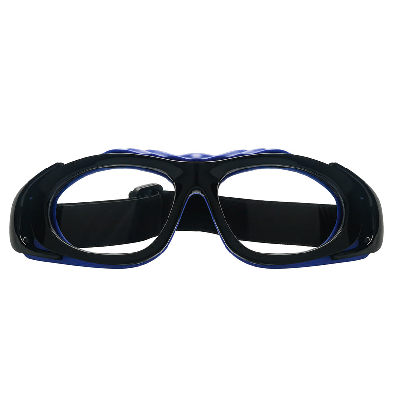 Ledger Rectangle Acetate Basketball Glasses