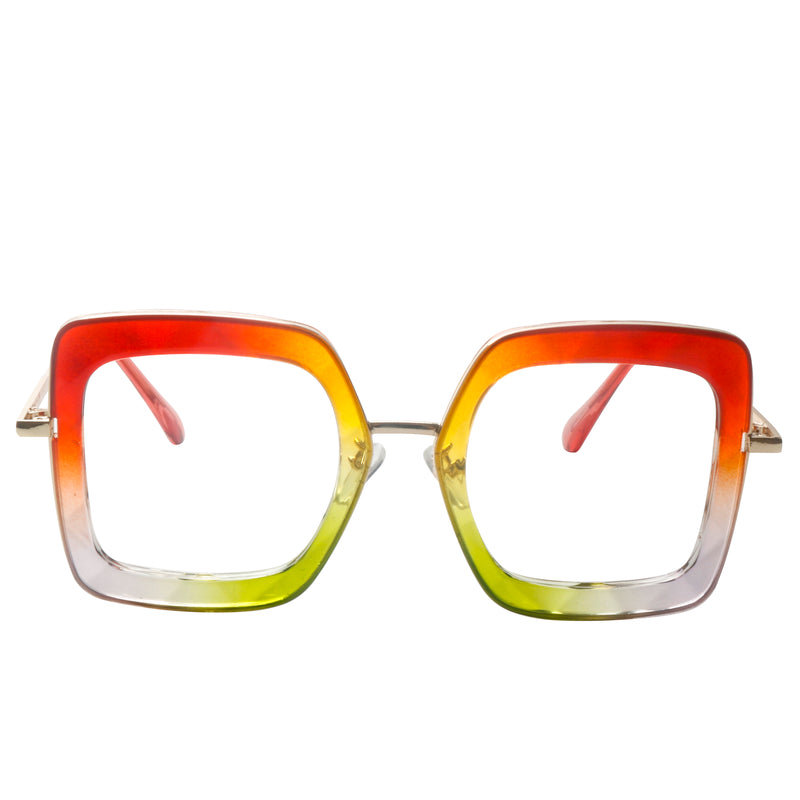 Emeri Geometric Full frame Acetate Eyeglasses