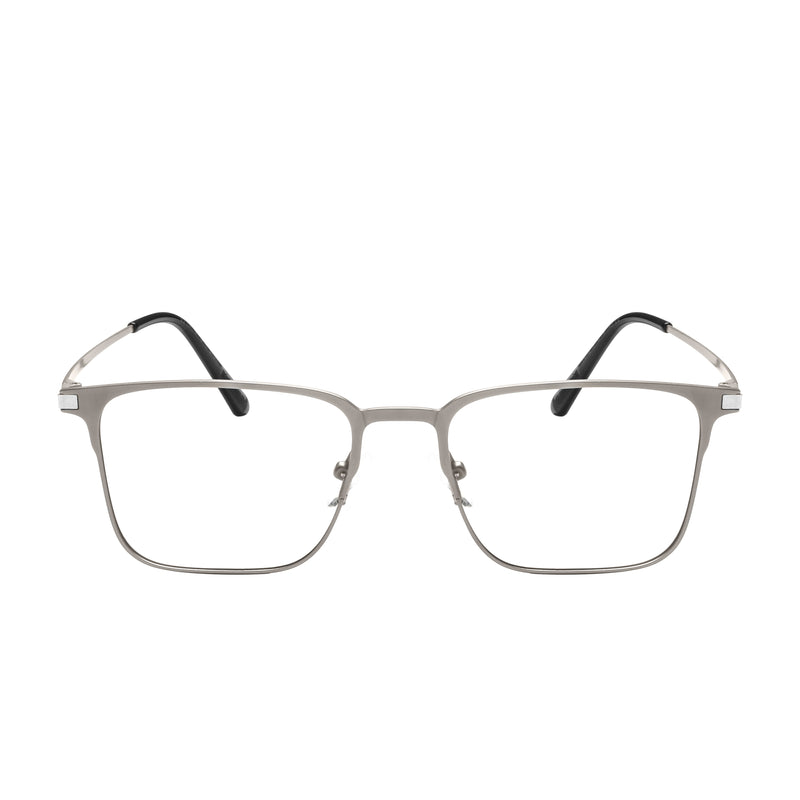 Oscar Acetate Rectangle Magnetic Clip on Glasses