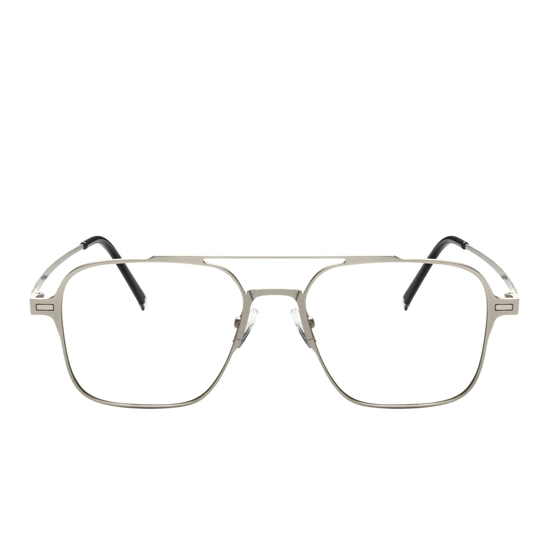 Beckham Acetate Rectangle Magnetic Clip on Glasses