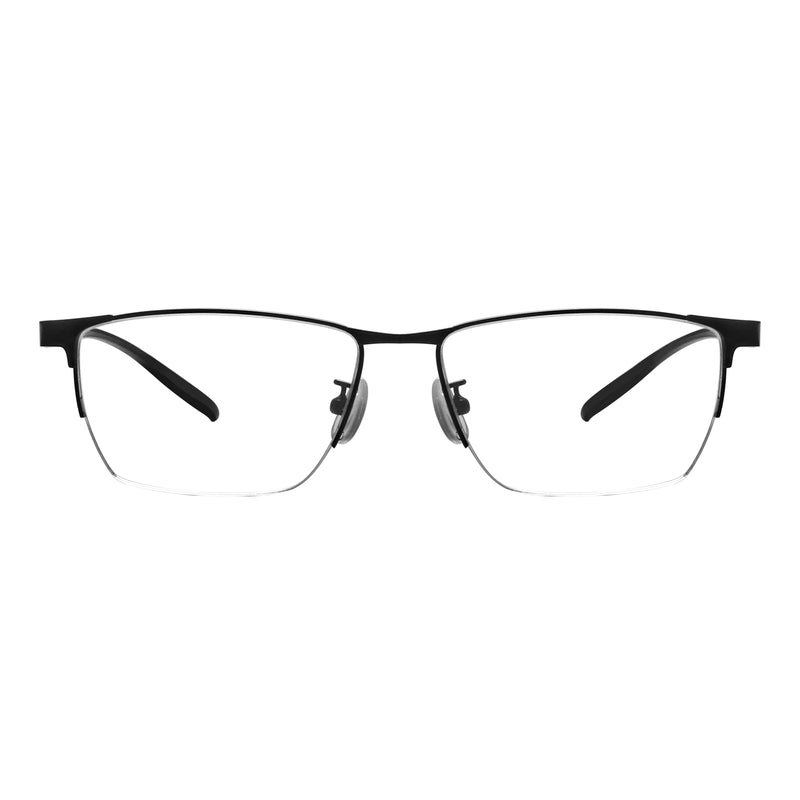 Jasper Rectangle Rimless Glasses