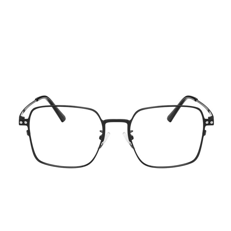 Gavin Acetate Rectangle Magnetic Clip on Glasses