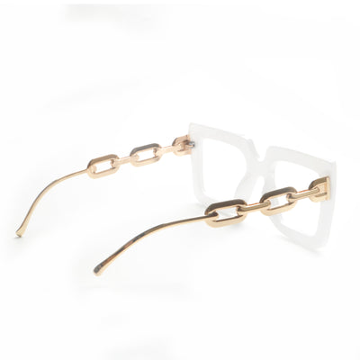 Frank Acetate Rectangle Glasses