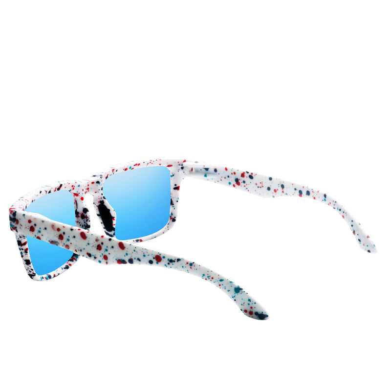 Emillie Rectangle Full frame Acetate Sunglasses