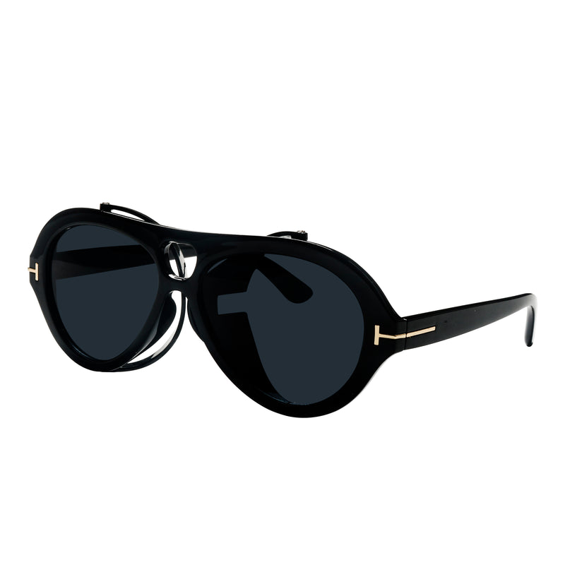 Pierce Oval Sunglasses