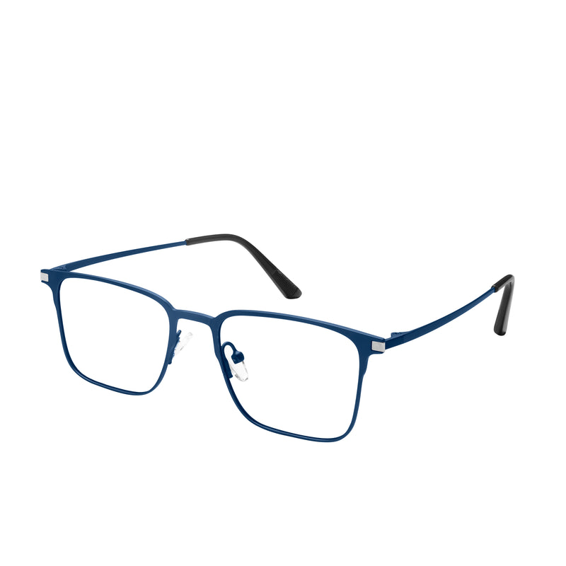 Oscar Acetate Rectangle Magnetic Clip on Glasses