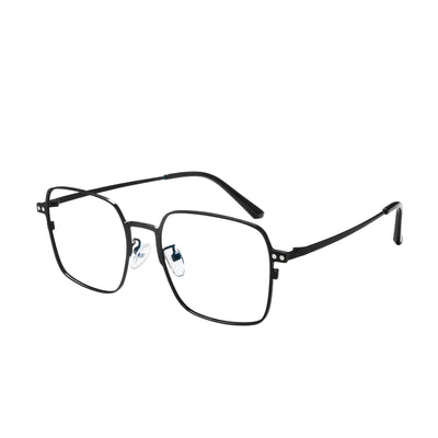 Gavin Acetate Rectangle Magnetic Clip on Glasses