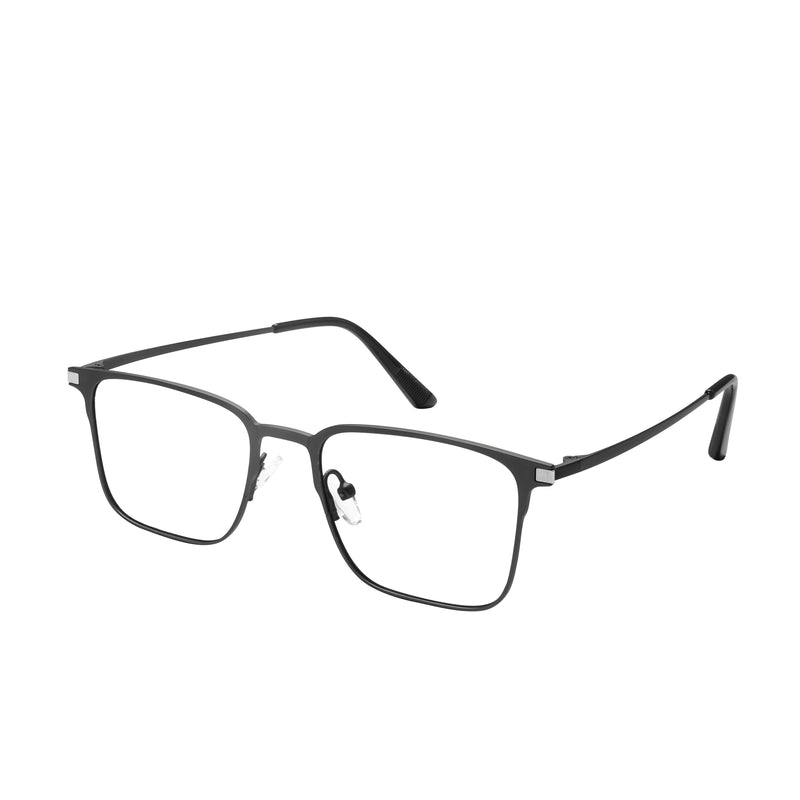 Oscar Acetate Rectangle Magnetic Clip on Glasses